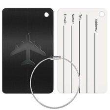 Etichette Bagagli Targa