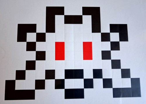Space invader little big - invader, 3d
