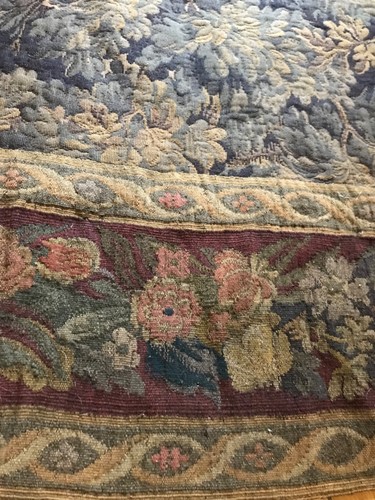 Aubusson portière verdure - /,