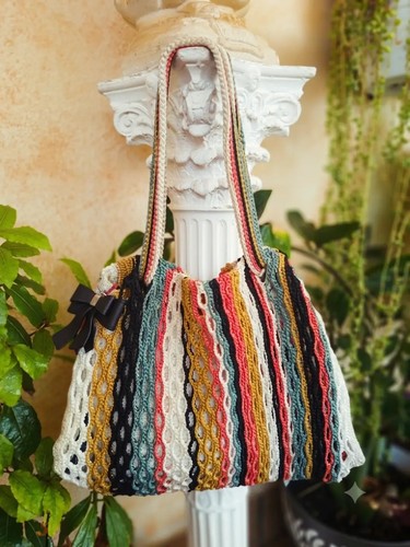 Borsa donna uncinetto - borsa, a