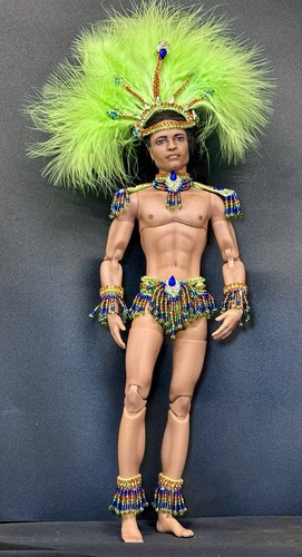 Ooak doll mattel - ken, bambole