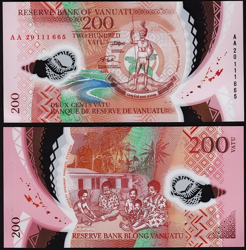 Vanuatu 200 vatu 2020 - 200, 2020,