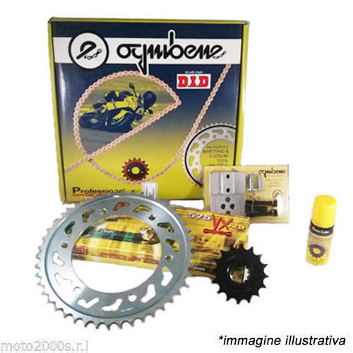 Kit trasmissione catena did - trasmissione,