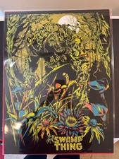 Swamp Thing serigrafia 18"x24"