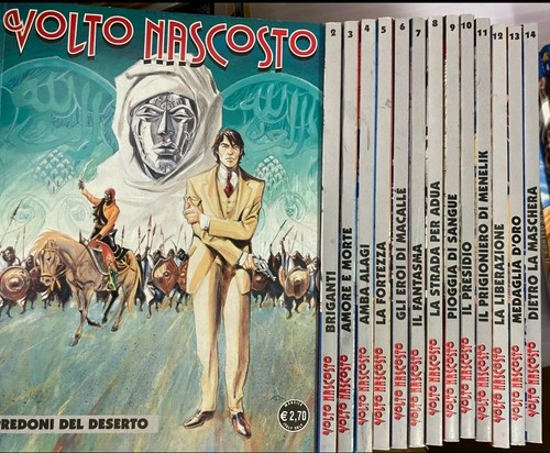 Volto nascosto serie - nascosto, bonelli