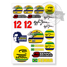 Ayrton Senna F1 Formula One A4