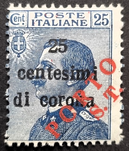 Trentino 1919 25c su - trentino,