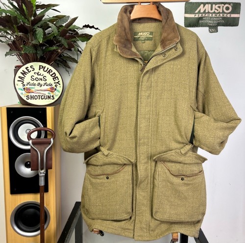 Musto tweed field coat - tweed, (2xl)
