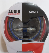 AUDIOSYSTEM Kit Cavi 8 AWG per montaggio Amplificatore in Auto