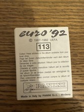 Figurine Panini UEFA Euro 92