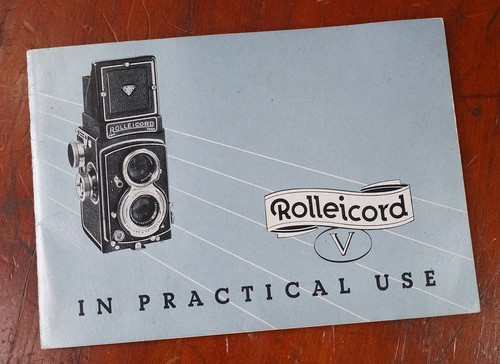 Rollei rolleicord libretto - rolleicord, v