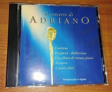 CD Adriano Celentano, Il concerto di Adriano, CGD – Warner (TV Sorrisi)