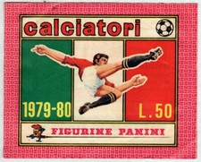 BUSTINA CALCIATORI PANINI 1979-80 1980 TERMOSALDATA VUOTA PERFETTA
