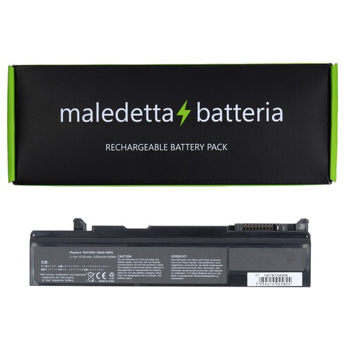 Batteria nera per - batteria, toshiba