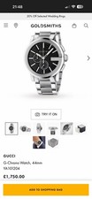 Orologio uomo Gucci