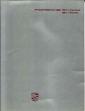 Brochure Porsche 911 Carrera e Turbo, 1987 ITALIANO - BUONE CONDIZIONI
