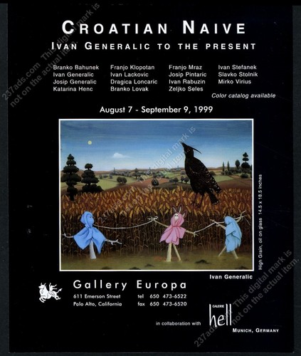 1999 ivan generalic high - ivan, grain