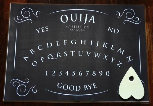Tavola ouija nera sedute - ouija,
