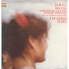 Ravel, Mata LP Vinile Bolero -
