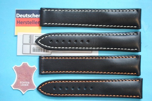 Cinturino 22mm nero adatto - 20,22mm,