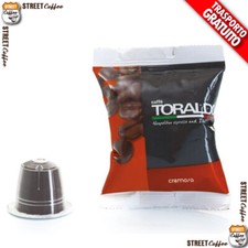 100 200 300 a 1000 Cialde Capsule Compatibili Nespresso caffè Toraldo Cremosa