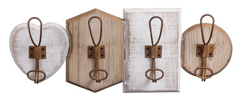 Wood and metal - hanger, 4