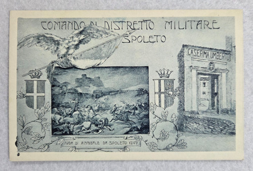Cartolina reggimentali perugia - reggimentali,