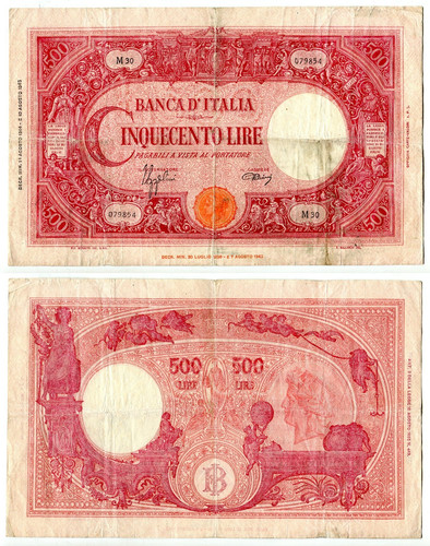 500 lire italia italy - /,