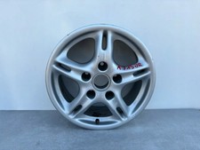 1x Cerchio in Lega 16 Pollici 7.0" 5x130 40ET 99636211400 Porsche Boxster Rim Wheel
