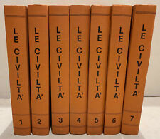 10122 i5 Enciclopedia - Grandi Civiltà (7 Volumi) - Vallardi 1963