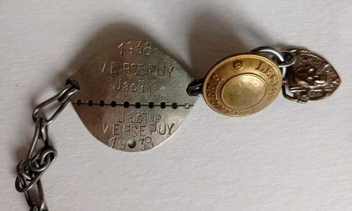 Piastrina dog tag francese - piastrina,
