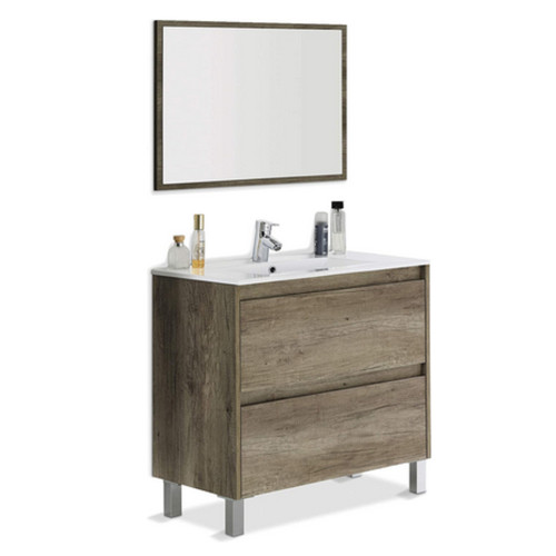 Mobile bagno 80x46x80h con - 80x46x80h,