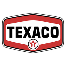 Texaco Logo #2 Sticker