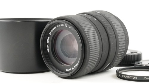 Obiettivo zoom sigma - obiettivo, 55-200