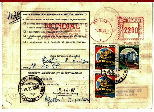 1238 affrancatura meccanica - -affrancatura,