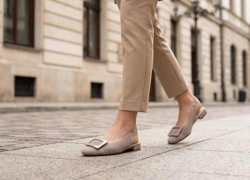 Ballerine beige laura - beige,