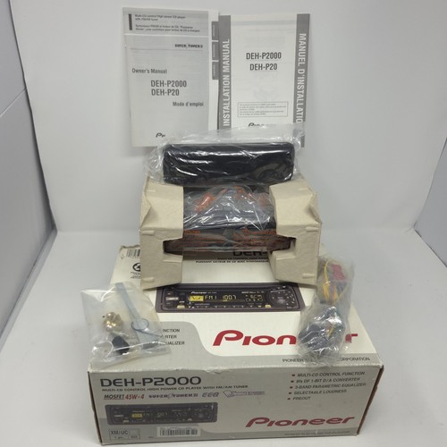 Vintage pioneer deh p2000 - pioneer, deh-p2000