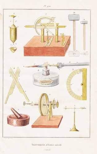 Strumenti storia naturale - storia,