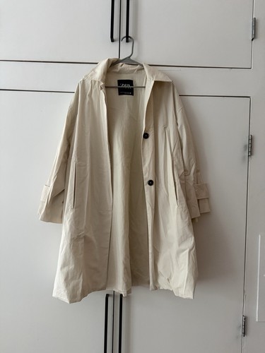 Zara cotton trench - cotton,