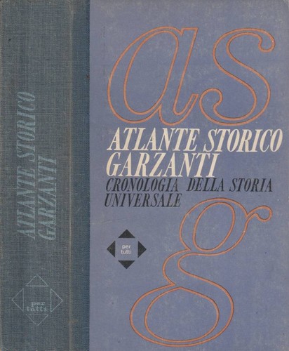 Atlante storico garzanti - atlante,