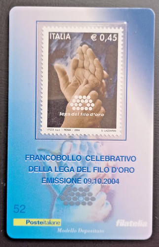 Tessera filatelica n - ",