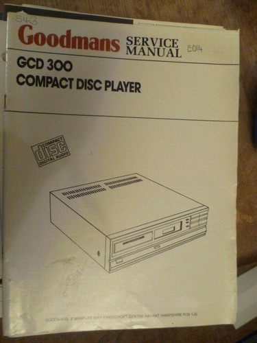 Goodmans gcd 300 lettore - goodmans,