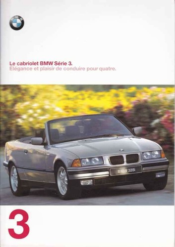 Catalogue brochure bmw serie - serie, 3