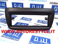 Mascherina autoradio 1 Din ISO FIAT Doblò 2010 e Opel Combo 2011 al 2015 Opaca