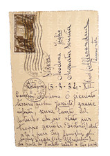 OLD POSTCARD PALERMO ARCHED