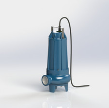 Pompa sommersa per acque sporche nere reflue Elettropompa CS DR 200 T