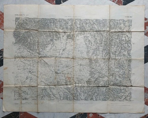 Antica cartina geografica - antica,