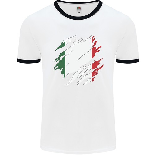 Shirt ringer italia bandiera - t-shirt,