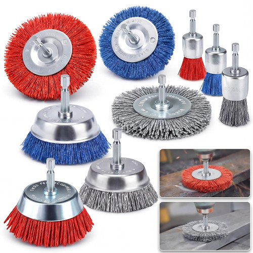 Set spazzole nylon - set, per