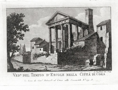 Tempio ercole cora - di,